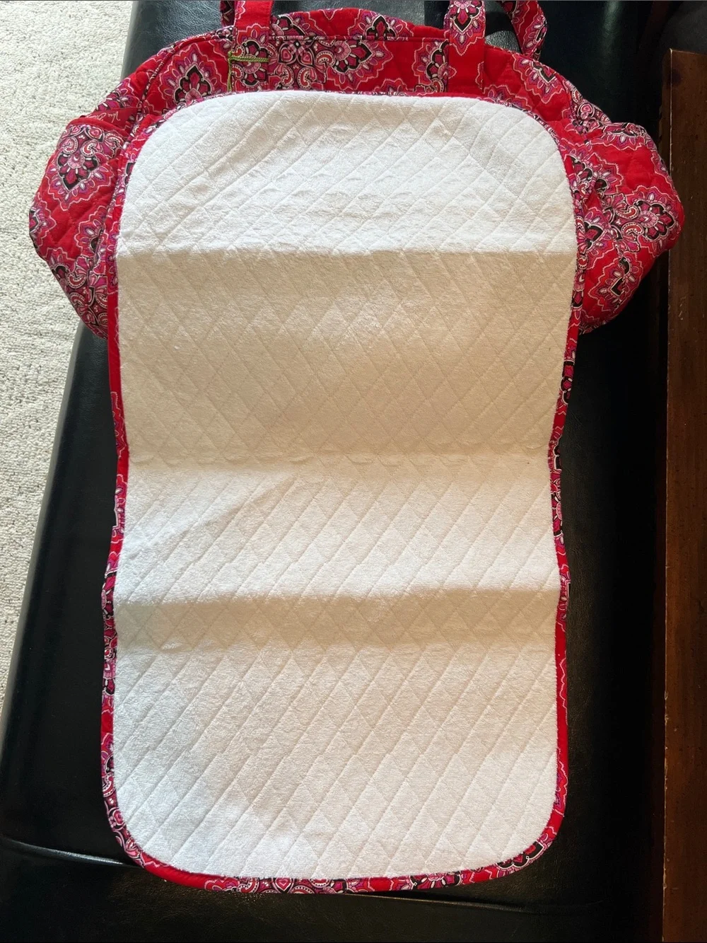 Vera Bradley Baby Bag Red Scarlet